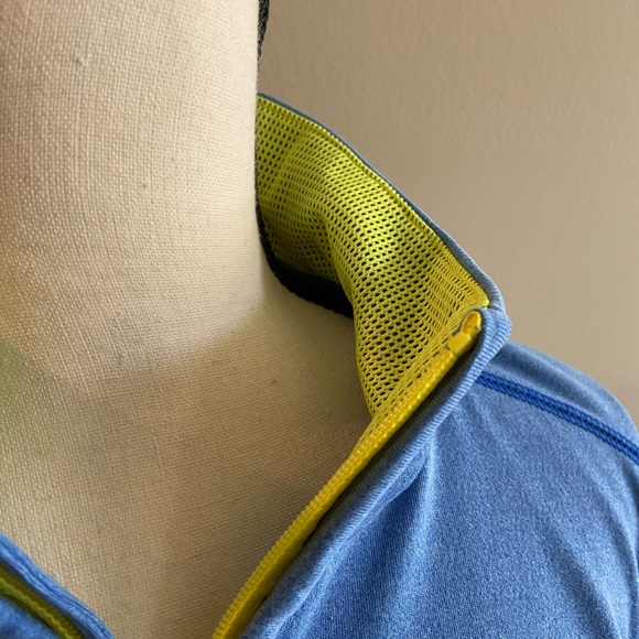 Hollister Sport 1/4 Zip Long Sleeve Pullover. Logo Pullover Size Large - Picture 3 of 8